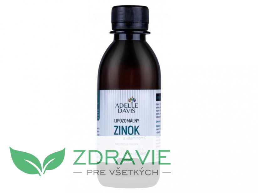 Lipozomálny zinok 15 mg + vitamín C 1000 mg