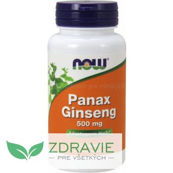 Ženšen panax 500 mg