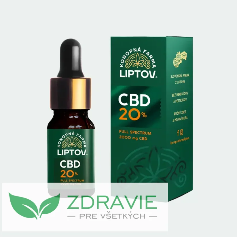 CBD olej 20%