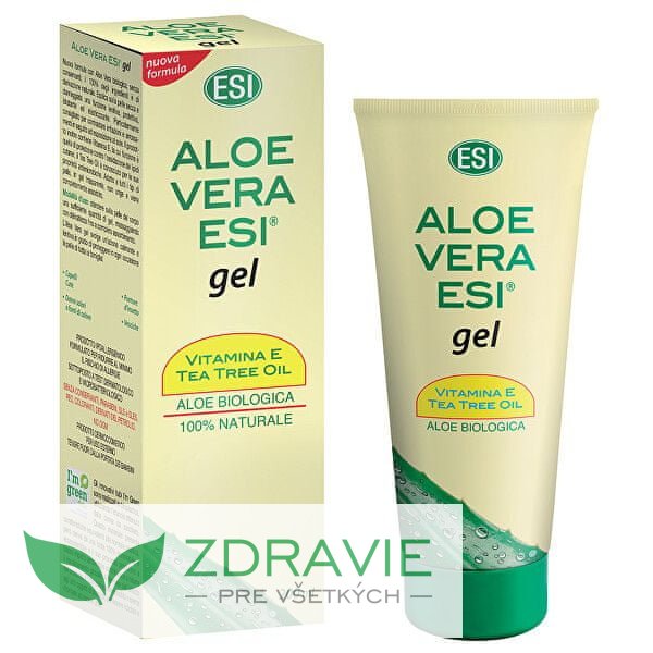 ESI Aloe Vera gél s vit. E a Tea Tree olejom