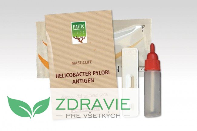 Helicobacter pylori antigen test