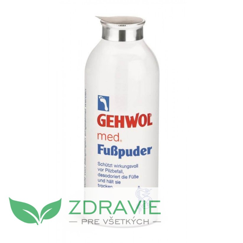 Fusspuder - zásyp na nohy