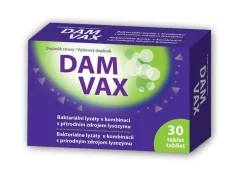 Damvax bakteriálne lyzáty + vitamín C