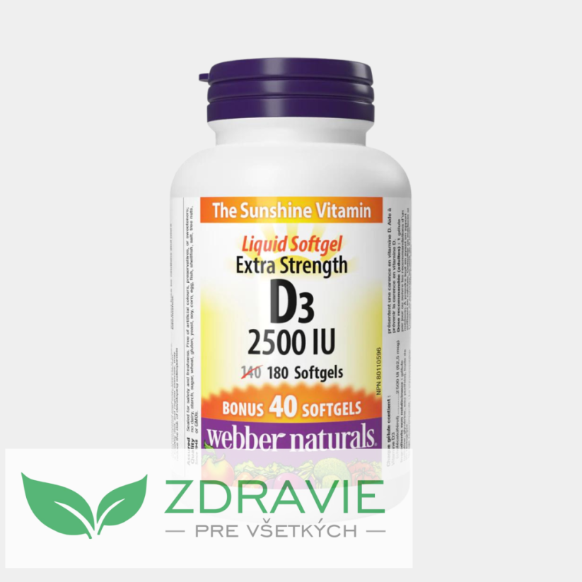 Vitamín D3 2500IU
