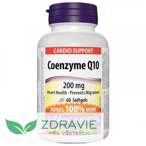Koenzým Q10 200 mg