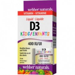 Vitamín D3 400 IU pre deti