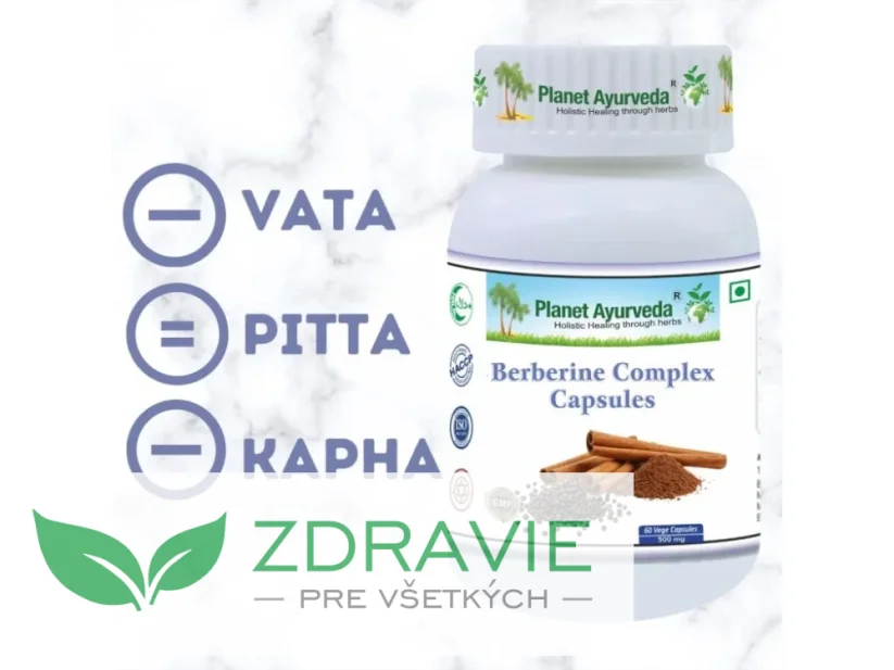 Berberine Complex zdravé trávenie, regulácia cukru v krvi