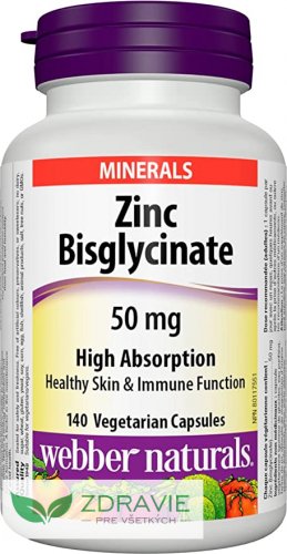 Zinok Bisglycinate 50 mg