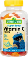 Sesame Street® Vitamín C 125 mg pre deti