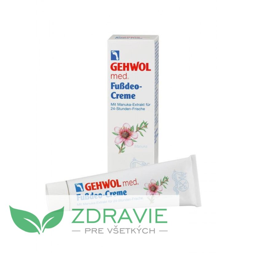Fussdeo Creme - dezodorujúci krém na nohy