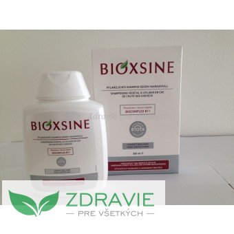 Bioxsine šampón proti vypadávaniu vlasov na mastné vlasy