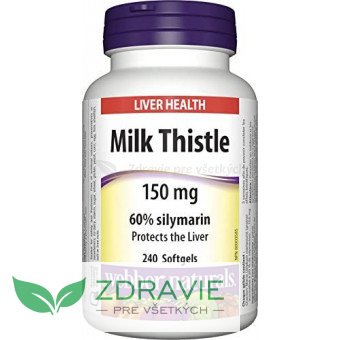 Ostropestrec mariánsky 150 mg
