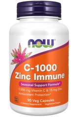 Vitamín C-1000 + Zinok Immune - 90 kapsúl