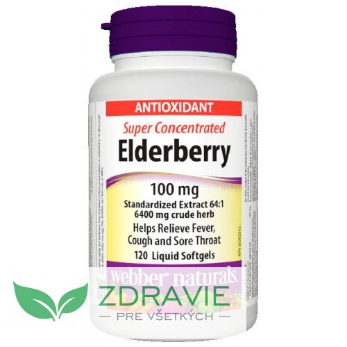 Elderberry (Baza čierna) 100 mg