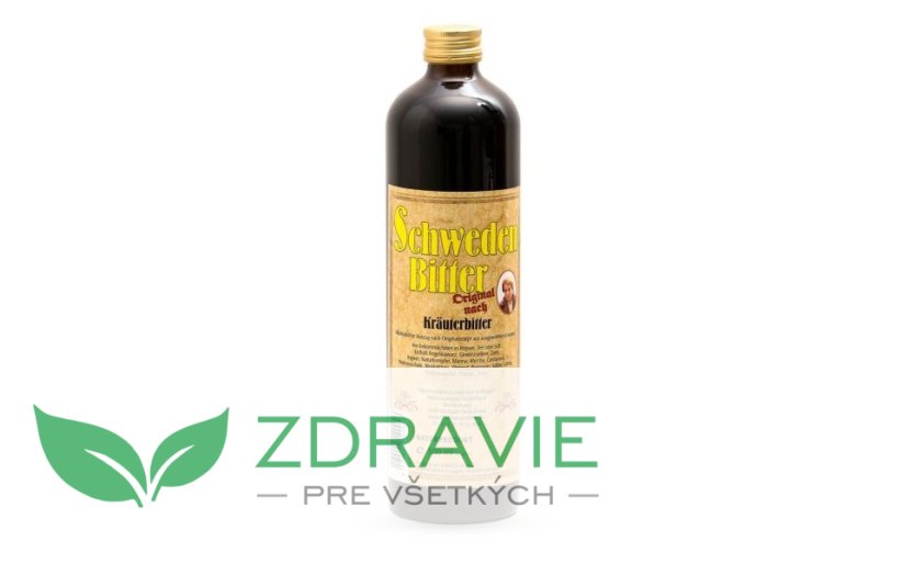 Švédske kvapky s alkoholom - Balenie: 1000ml