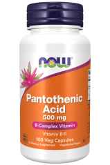 Vitamín B5 (kyselina pantoténová) 500 mg