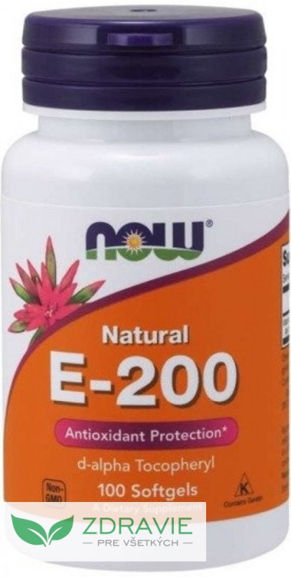 Vitamín E 200 IU