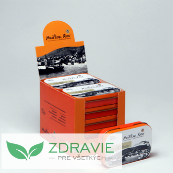 Mastichové kryštály pre zdravé zuby stredné