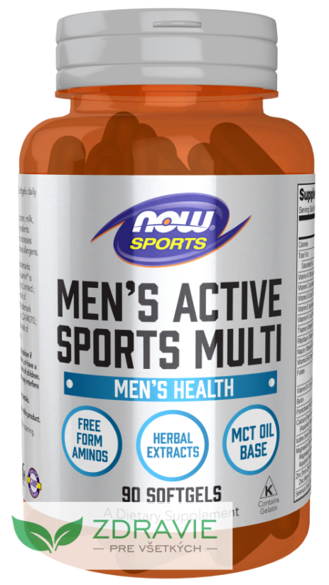 Multivitamín pre aktívnych mužov SPORT