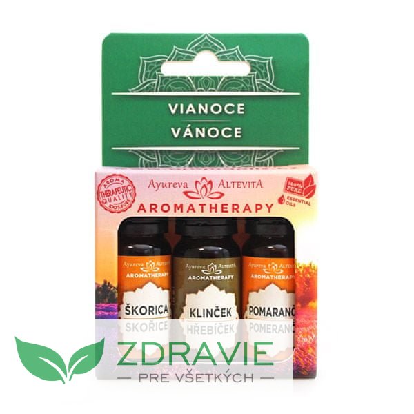 Set olejov vianoce 3x10 ml