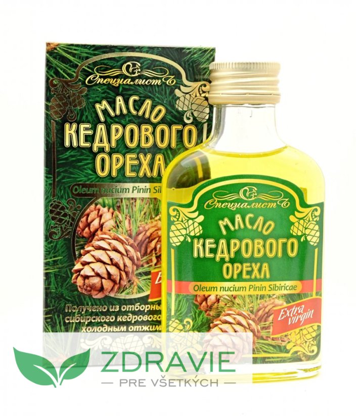 Olej z cédrových orieškov ORGANIC ALTAY