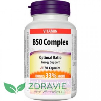 B-Komplex 50 mg Forte