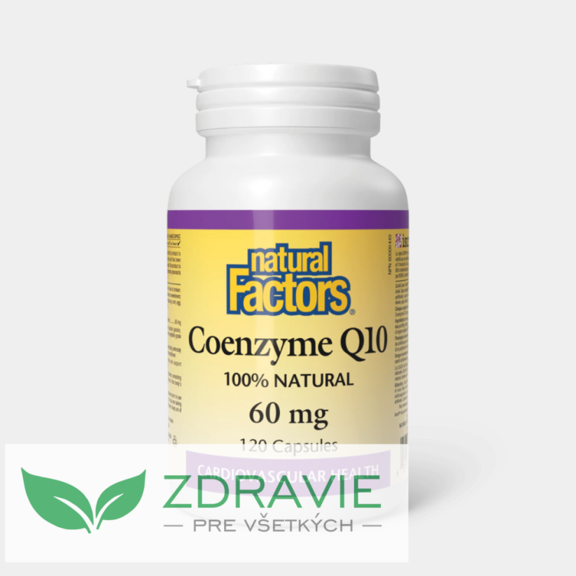 Koenzým Q10 60 mg - Natural Factors