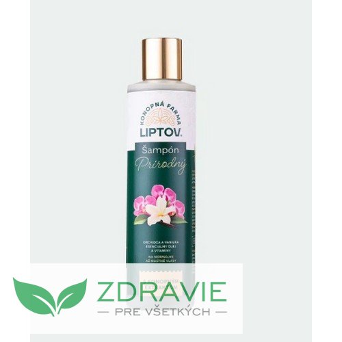 Konopný šampón vanilka, orchidea