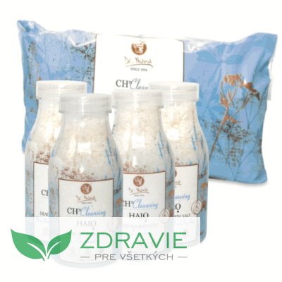 SOĽ z Mŕtveho mora mix s harmančekom, levanduľou, ylang-ylang, eukalyptom a tymiánom