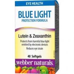 Blue light - Luteín a Zeaxantín