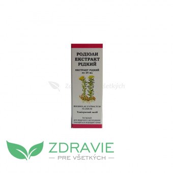 Rhodiola extrakt (Zlatý koreň)