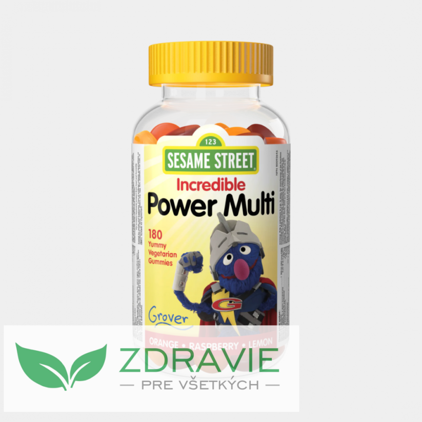 Multivitamín pre deti gummies Sesame Street®
