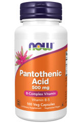 Vitamín B5 (kyselina pantoténová) 500 mg