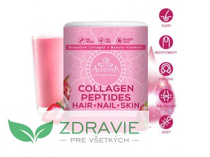 Collagen peptides - vlasy, nechty, pokožka
