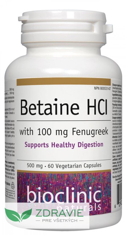 Betaín HCI so senovkou gréckou