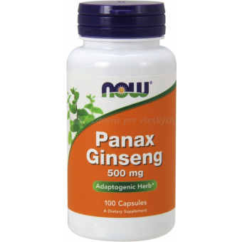 Ženšen panax 500 mg