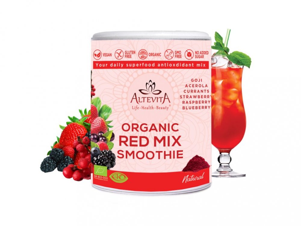 Bio Red mix smoothie